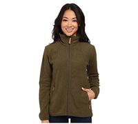 Fjällräven Stina Fleece W, Giacca di Pile Donna, Verde (Dark Olive), XL