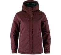 Fjällräven Stina W - giacca trekking - donna M Bordeaux woman Recycled Materials,Recycled Polyester,Primaloft P.u.r.e.,Pfas Free