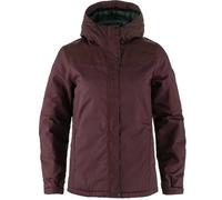 Fjällräven Stina W - giacca trekking - donna M Bordeaux woman Recycled Materials,Recycled Polyester,Primaloft P.u.r.e.,Pfas Free