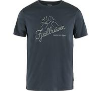 Fjällräven Sunrise T-shirt M, Maglietta a Maniche Corte, Uomo, Blu (Navy), XL