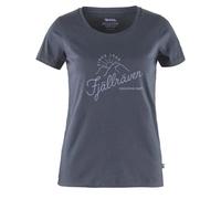Fjällräven Sunrise T-shirt W, Maglietta a Maniche Corte, Donna, Blu (Navy), XL