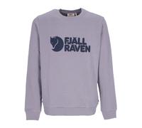 Fjällräven, ,Sweatshirts & Hoodies ,Uomo ,Grigio ,M Felpa girocollo con logo Flint Grey