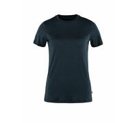 FJÄLLRÄVEN T-shirt da donna Abisko Wool SS W blu | M