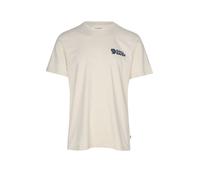 Fjällräven Swedish Forest Short Sleeve T-shirt Beige S Uomo