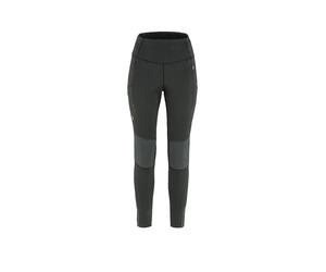 FJÄLLRÄVEN Tight da trekking da donna Abisko Värm nero | L