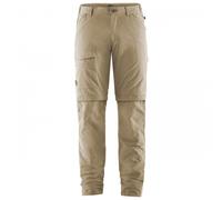 Fjällräven - Travellers MT Zip-Off Trousers - Pantaloni da trekking 46 light beige