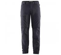 Fjallraven Travellers MT Zip-off TRS M, Pantaloni Sportivi Uomo, Dark Navy, 54 (EU)