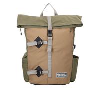 Zaino Fjällräven Vardag Foldsack 25L verde canna marrone beige