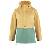 Fjällräven Vardag Anorak Chiaro Damen-Wanderjacke Esterno Trekking Gelb-Türkis