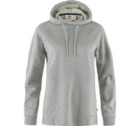 Felpa con cappuccio Fjällräven Vardag grigio chiaro donna - M