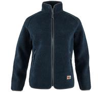Fjällräven Vardag Pile Fleece Damen-Fleecejacke Teddyfleece-Jacke Outdoor Blu