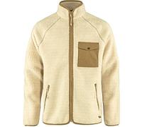 Fjallraven 84158-113 Vardag Pile Fleece M Maglia Lunga Uomo Chalk White Taglia S