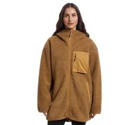 Fjällräven Vardag Pile Fleece Long W Giacca, Buckwheat Brown, M Donna
