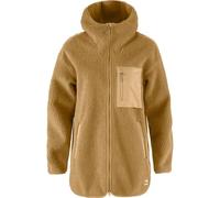 Fjällräven Vardag Pile Fleece Long W Giacca, Buckwheat Brown, M Donna