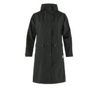 Fjallraven 14500131-550 Vardag Rain Parka W Giacca Donna Black Taglia S