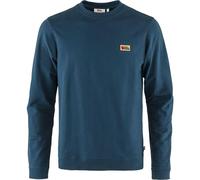 Fjall Raven - Felpa in cotone biologico - Vardag Sweater M Storm per Uomo in Cotone - Taglia S - Blu