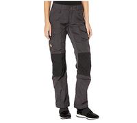 Fjällräven Vidda Pro Ventilated Trs W Reg, Pantaloni da Trekking, Donna, Grigio (Dark Grey), 38
