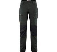 Fjällräven Vidda Pro Ventilated Trs W Reg, Pantaloni da Trekking, Donna, Grigio (Dark Grey), 46