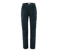 Fjällräven Vidda Pro Ventilated Trs W Short, Pantaloni da Trekking, Donna, Blu, 38