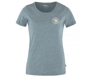 Fjällräven - Women's 1960 Logo - T-shirt L grigio/turchese