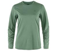 Fjällräven - Women's Abisko Day Hike L/S - Maglia funzionale S verde