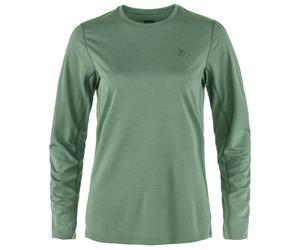 Fjällräven - Women's Abisko Day Hike L/S - Maglia funzionale S verde