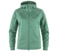 Fjällräven - Women's Abisko Grid Fleece Hoodie - Giacca in pile L turchese