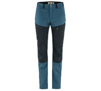 Fjällräven - Women's Abisko Midsummer Trousers - Pantaloni da trekking 34 - Regular - Fixed Length blu
