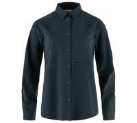 Fjällräven Abisko Trekking Long Sleeve Shirt Blu L Donna