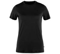 Fjällräven - Women's Abisko Wool S/S - T-shirt L nero