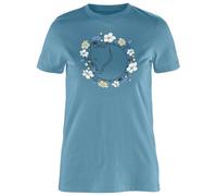 Fjällräven - Women's Fjällblomster Fox T-Shirt - T-shirt L turchese