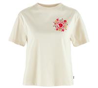 Fjällräven - Women's Fjällblomster Logo T-Shirt - T-shirt S beige
