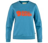 Fjall Raven - Felpa in cotone biologico - Fjällräven Logo Sweater W Dawn Blue - Terracotta Brown per Donne in Cotone - Taglia XS