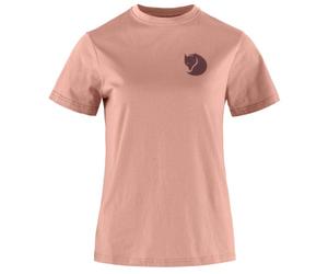 Fjällräven - Women's Fox Boxy Logo Tee - T-shirt M fuchsia