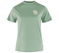 Fjällräven - Women's Fox Boxy Logo Tee - T-shirt XXS verde/turchese