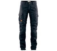 Fjällräven - Women's Karla Pro Zip-Off Trousers - Pantaloni zip off 46 - Raw Length nero/blu