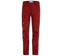 Fjällräven - Women's Karla Pro Zip-Off Trousers - Pantaloni zip off 48 - Raw Length rosso