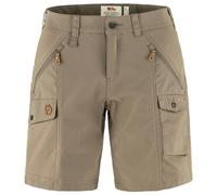 Fjallraven 89731-244 Nikka Shorts Curved W Pantaloncini Donna Suede Brown Taglia 46