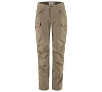 Fjällräven - Women's Nikka Trousers Curved - Pantaloni da trekking 38 - Raw Length beige