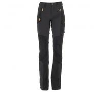 Fjällräven - Women's Nikka Trousers Curved - Pantaloni da trekking 38 - Raw Length nero