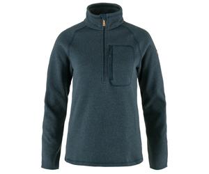Fjällräven - Women's Övik Fleece Half Zip - Pullover in pile L blu