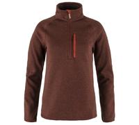 Fjällräven - Women's Övik Fleece Half Zip - Pullover in pile M marrone