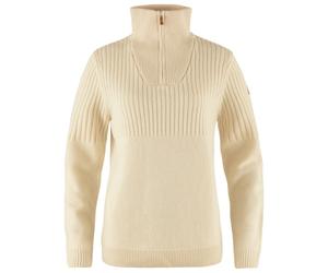Fjällräven - Women's Övik Half Zip Knit - Pullover di lana XL beige