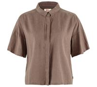 Fjällräven - Women's Övik Hemp Camp Shirt S/S - Camicia XL marrone