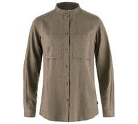 Fjällräven - Women's Övik Hemp Shirt L/S - Camicia L marrone
