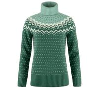 Fjällräven - Women's Övik Knit Roller Neck - Pullover di lana S verde
