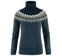 Fjällräven - Women's Övik Knit Roller Neck - Pullover di lana XS blu