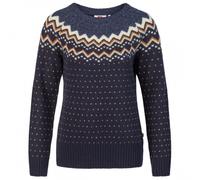 Fjällräven Övik Knit Sweater W Felpa, Donna, Dark Navy, XXS