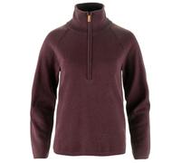 Fjällräven - Women's Övik Lite Half Zip - Pullover di lana XS marrone