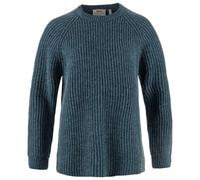 Fjällräven - Women's Övik Rib Sweater - Pullover di lana L blu
